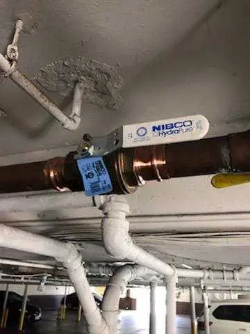 Copper pipe repair and valve work for Water Line Repair in Woodtick